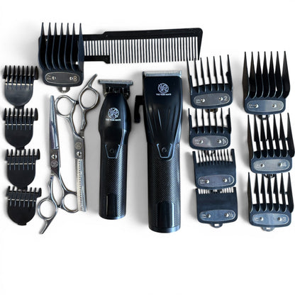 Personal Professional Barber Kit – Complete Clipper, Trimmer & Grooming Set