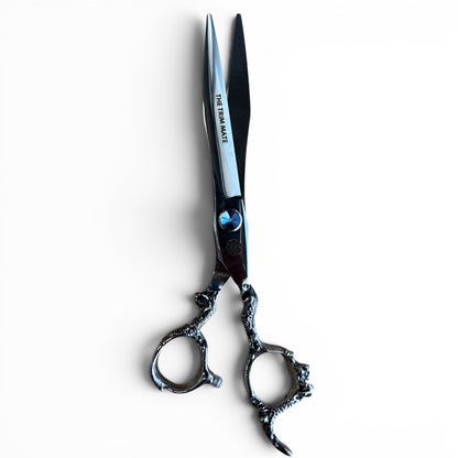 7 inch - The Trim Mate "Dragon Series" Professional Cutting & Chunker Scissors Set | Hand-Sharpened Japanese Steel